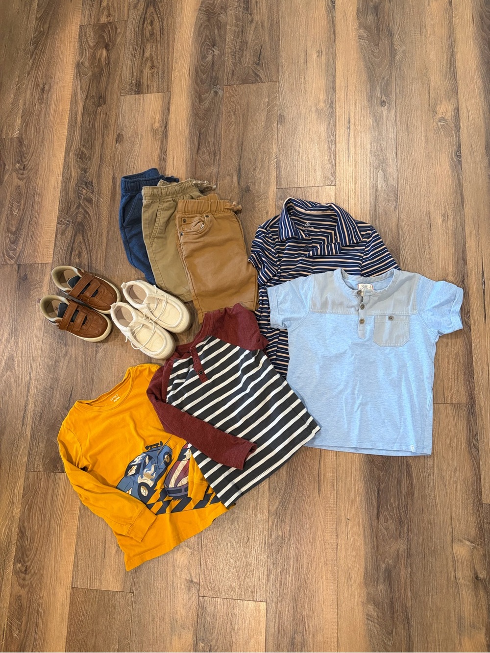 Toddler Boy Clothing and Shoe Bundle